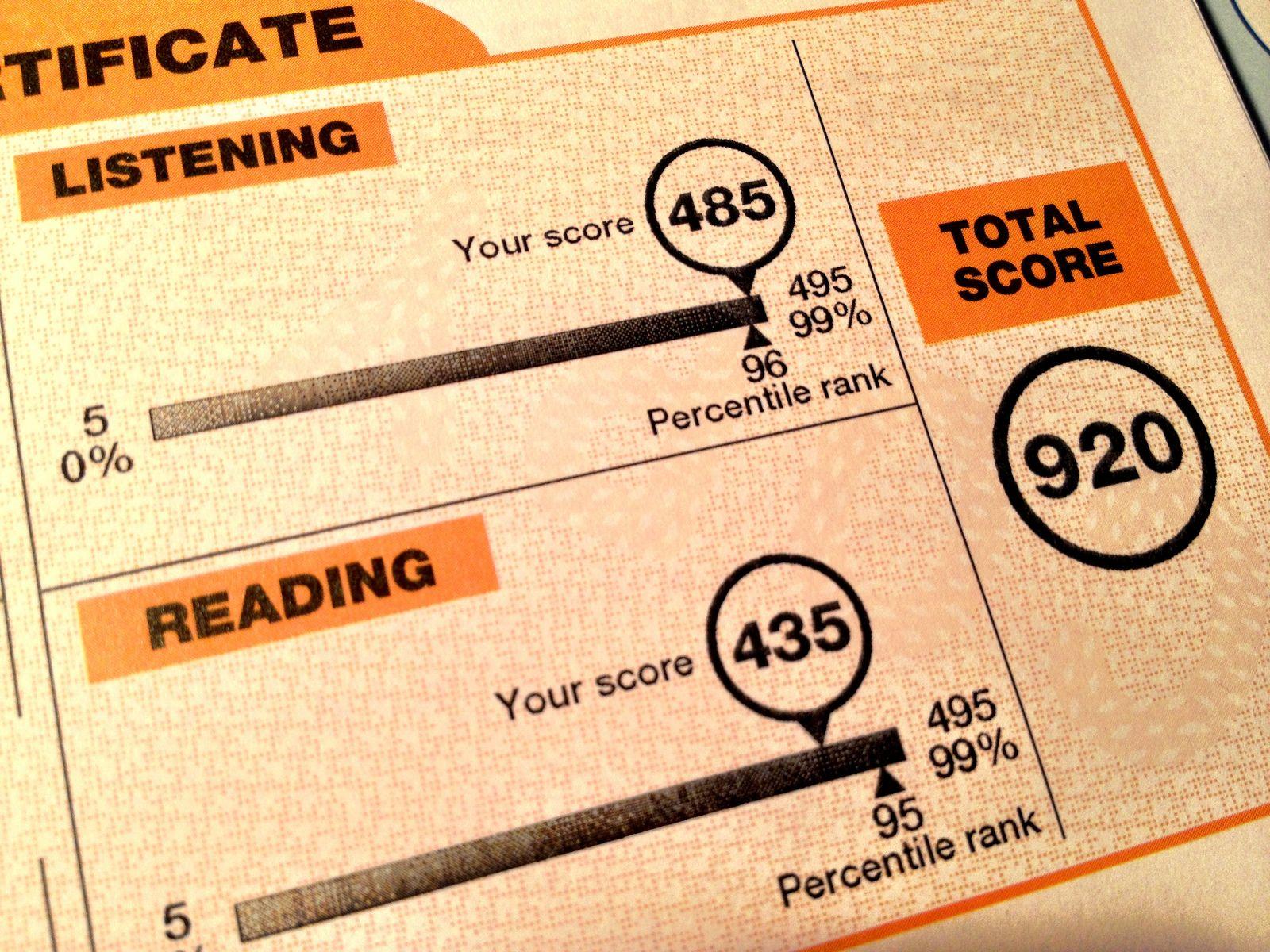 Where can I take the TOEFL exam?