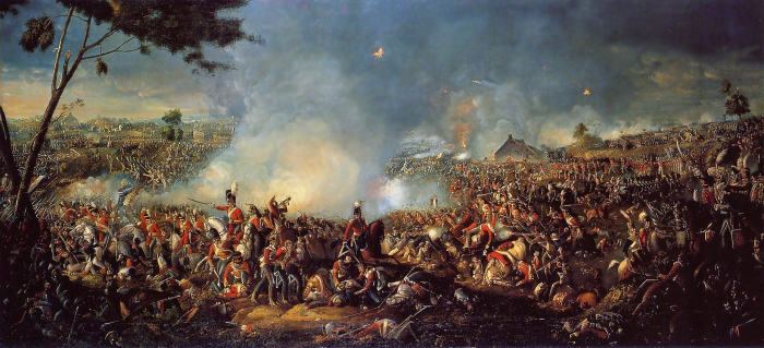 Napoleon surrendered to allied European forces at Waterloo